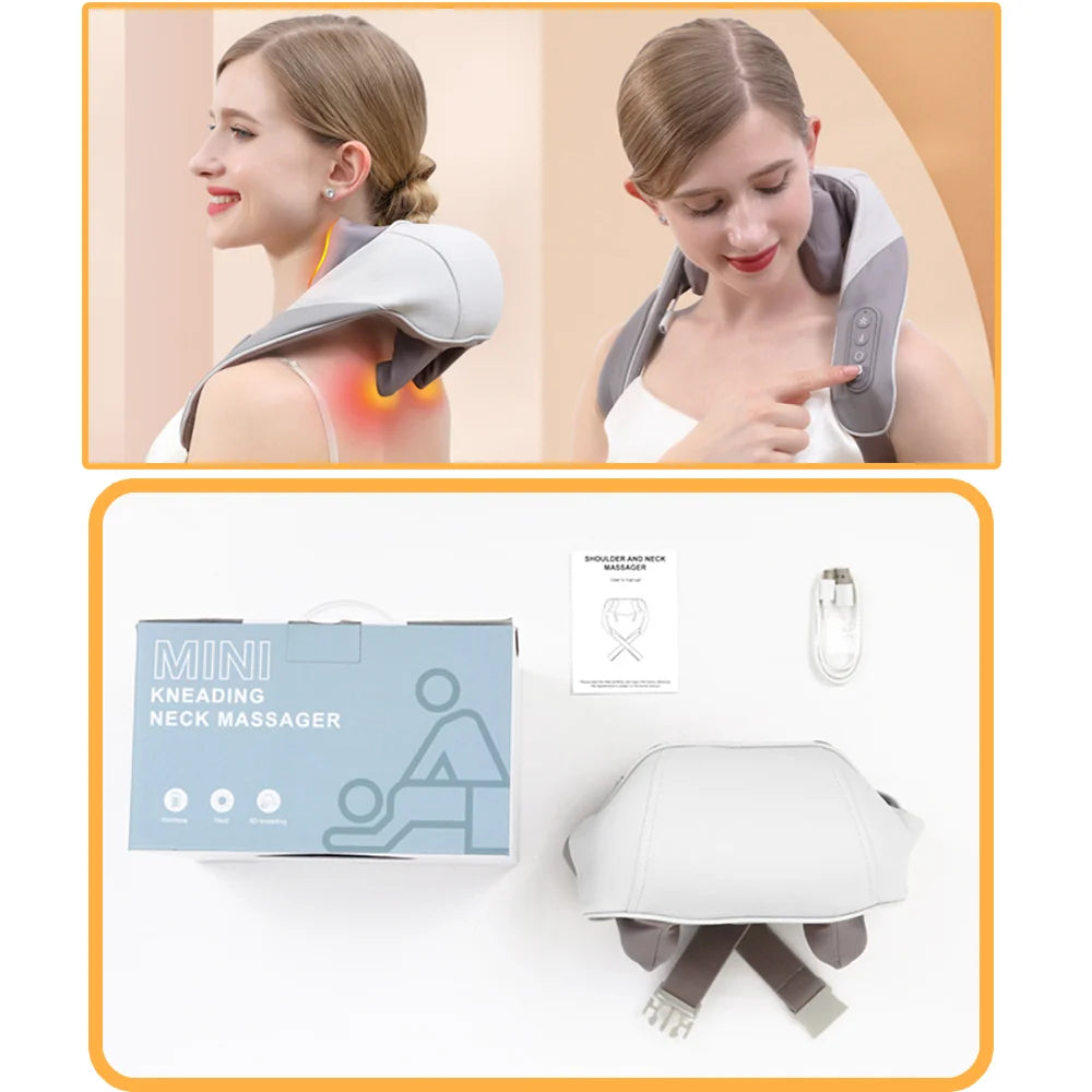 Relaxiome BionicTouch™ 4D Heated Neck & Back Massager