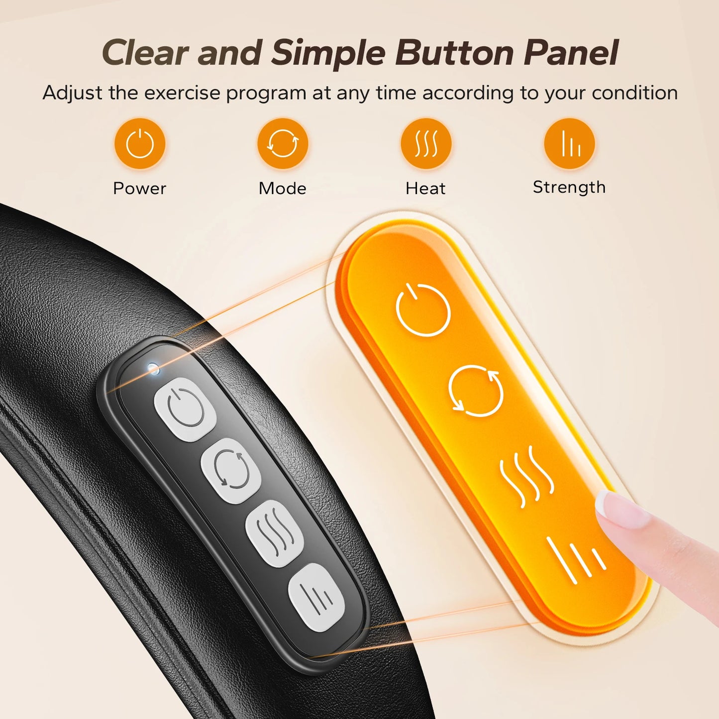 MERACH Cordless Neck Massager