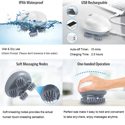 Relaxiome Electric Head & Scalp Massager
