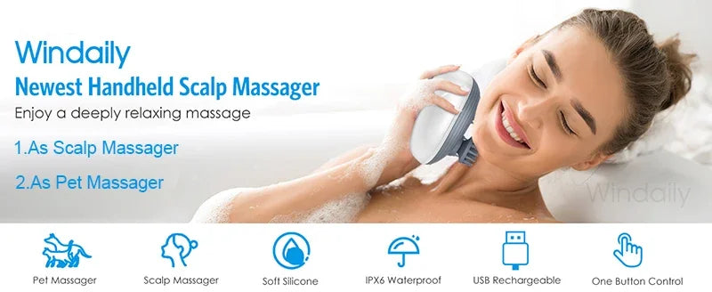 Relaxiome Electric Head & Scalp Massager